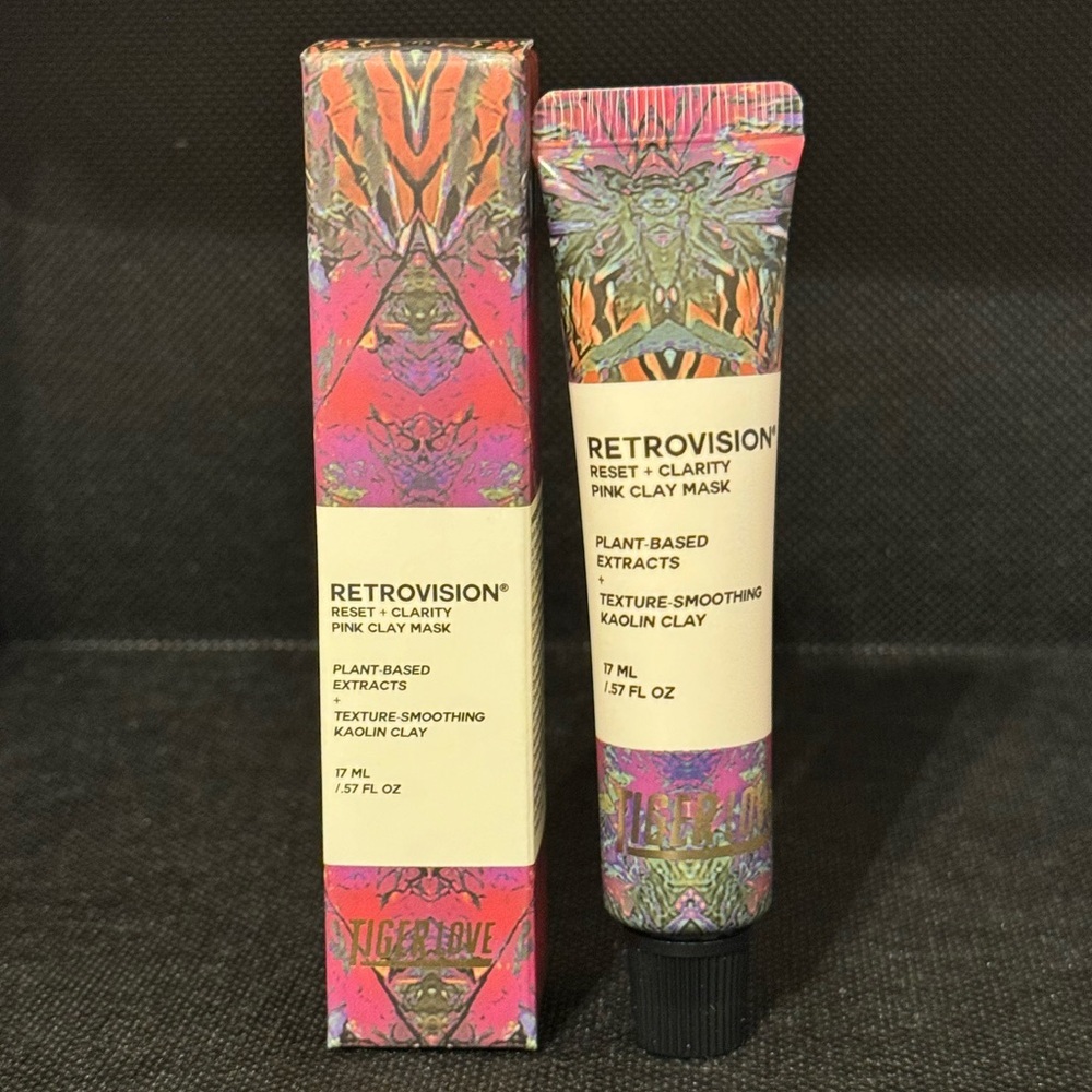 Tiger Love Retrovision Reset Clarity Pink Clay Mask 17ml